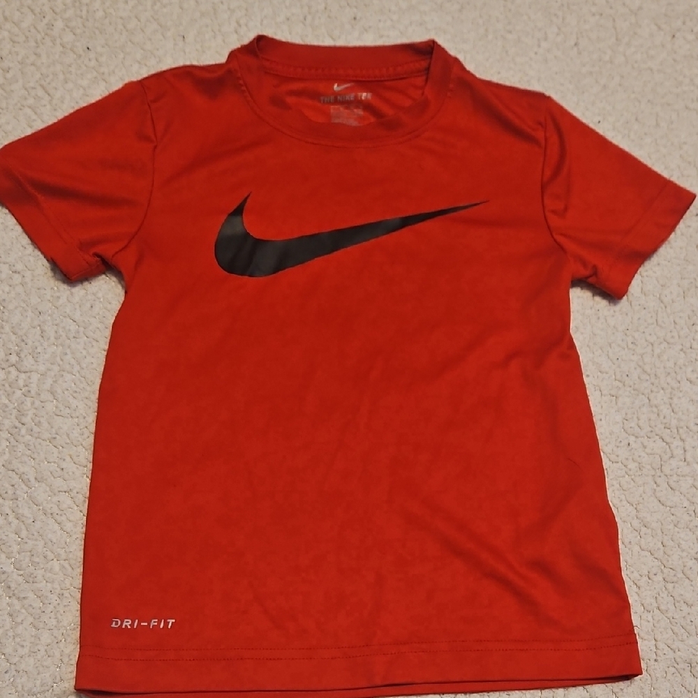 Nike Kids Red Short Sleeve Tee